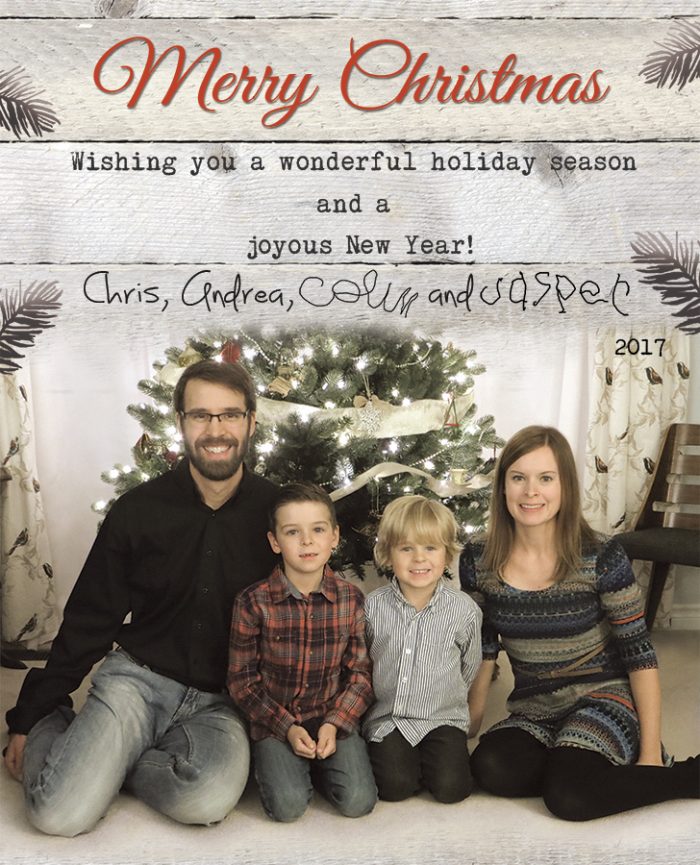 Urbaniak Family Merry Christmas 2017
