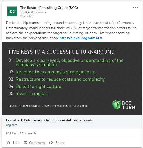 Boston Consulting Group - Turnaround