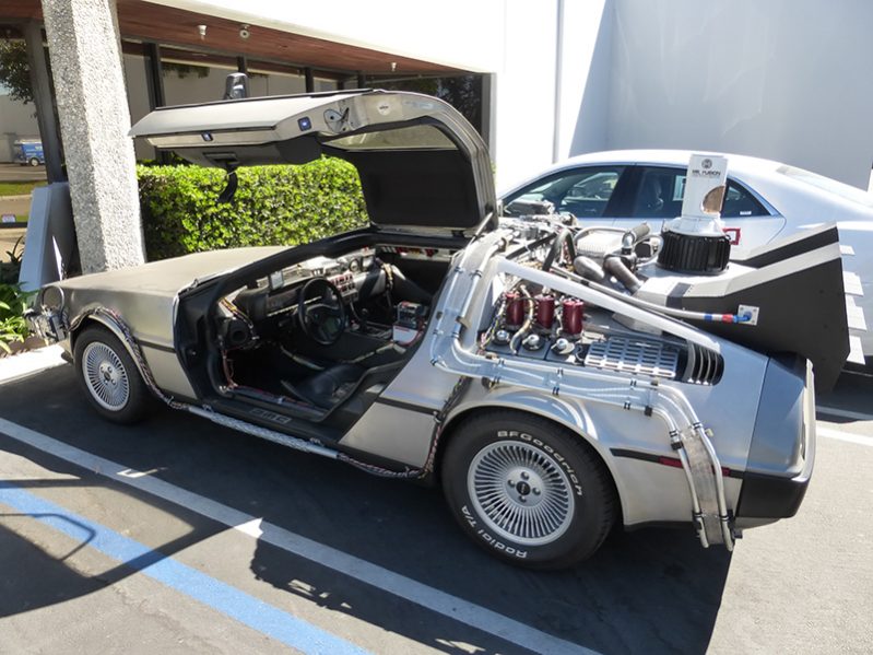 Time Travel DeLorean